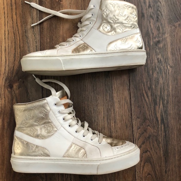 Authentic Louis Vuitton High Top Sneakers - Picture 3 of 11